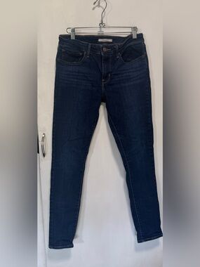 Levi's Dark Indigo  Jeans 711 Skinny